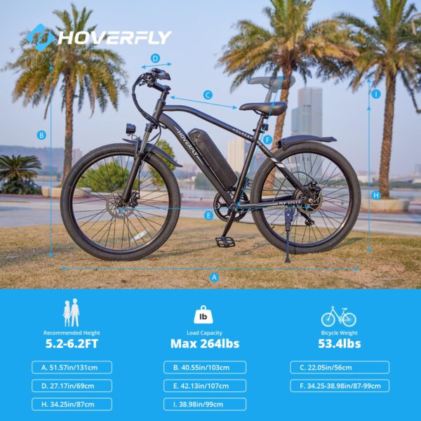 Electric Bike 26", 750W Peak Motor Mountain - Image 4