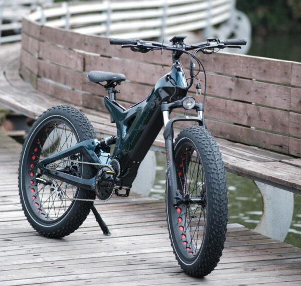 1000 W e-bike with full suspension - Image 3