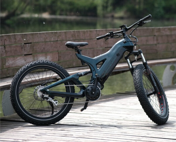 1000 W e-bike with full suspension - Image 4